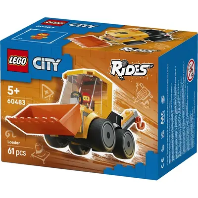 LEGO® City Járgányok – Építőipari rakodógép játéképítő-készlet 60483 – 2. kép