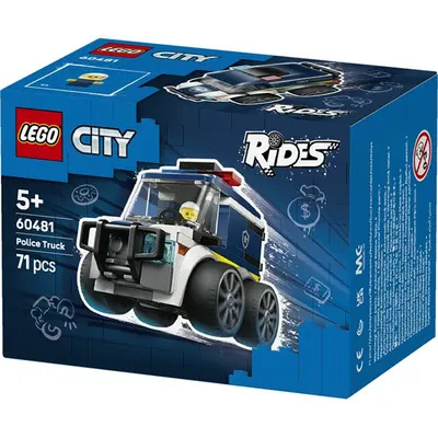 LEGO® City Járgányok – Rendőrségi teherautó játéképítő-készlet 60481 – 2. kép