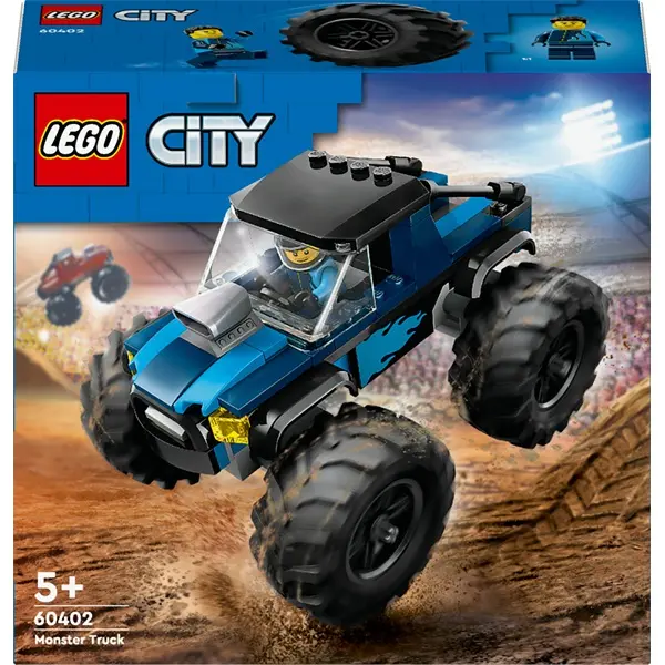 LEGO® City Kék Monster Truck játék terepjáró 60402 – 3. kép