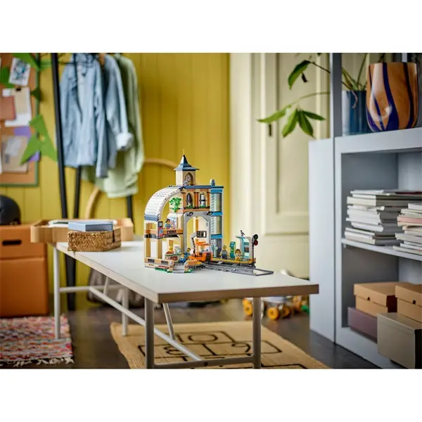 LEGO® City Központi pályaudvar, egy készlet az építőjátékok rajongóinak 60469 – 6. kép