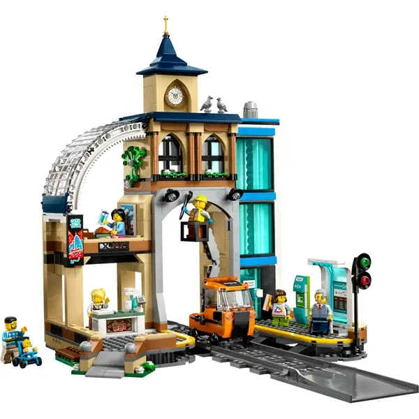 LEGO® City Központi pályaudvar, egy készlet az építőjátékok rajongóinak 60469 – 7. kép