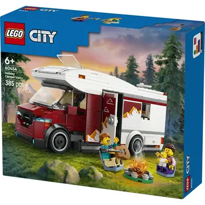 LEGO® City Lakóautó a kalandos nyaraláshoz, játék járművet tartalmazó szett 60454 – 2. kép