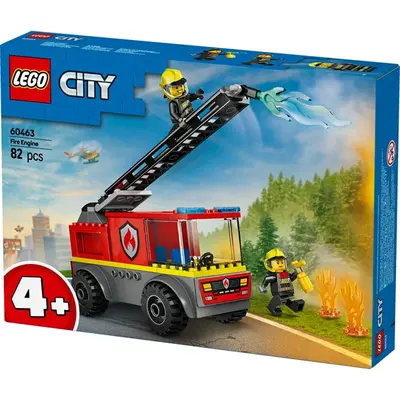 LEGO® City Létrás tűzoltóautó, játék tűzoltójármű, ajándék gyerekeknek 60463 – 2. kép