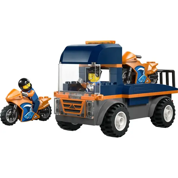 LEGO® City Motorszállító jármű és 2 minifigura 60491 – 5. kép