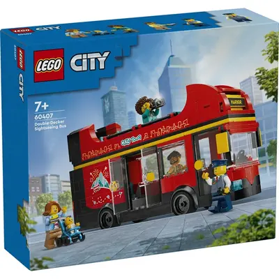 LEGO® City Piros emeletes turistabusz játék 60407