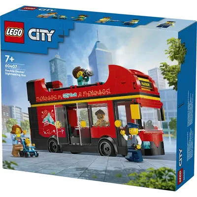LEGO® City Piros emeletes turistabusz játék 60407 – 2. kép