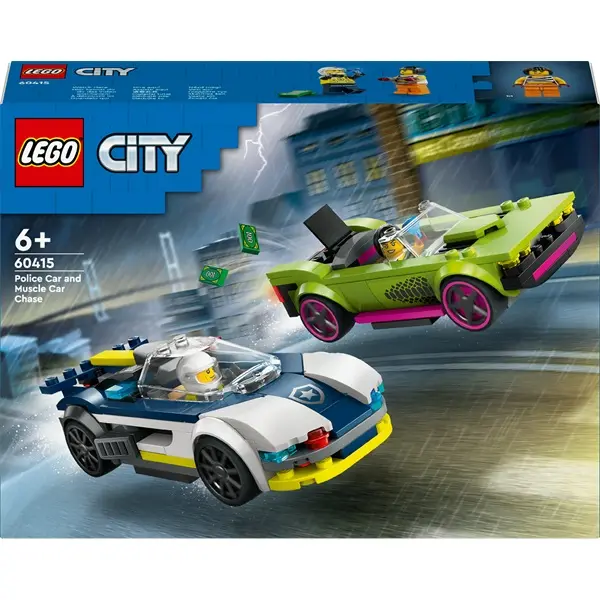 LEGO® City Rendőrautó és sportkocsi hajsza 60415 – 3. kép