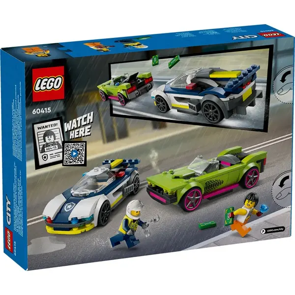 LEGO® City Rendőrautó és sportkocsi hajsza 60415 – 4. kép