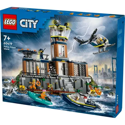 LEGO® City Rendőrségi börtönsziget építőjáték 60419 – 2. kép