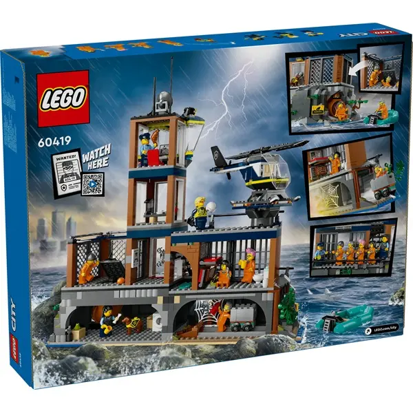 LEGO® City Rendőrségi börtönsziget építőjáték 60419 – 4. kép