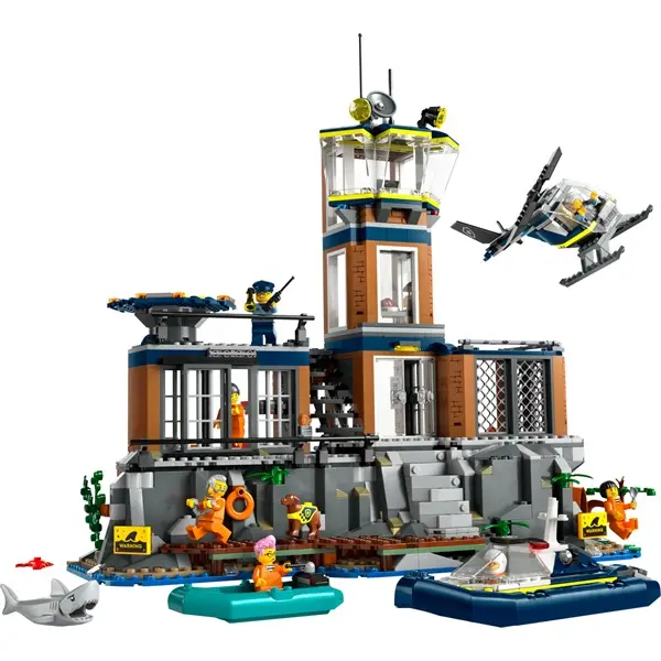 LEGO® City Rendőrségi börtönsziget építőjáték 60419 – 5. kép