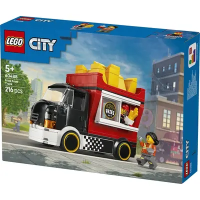 LEGO® City Sültkrumpli-árus büfékocsi – Játéképítő-készlet 60488 – 2. kép
