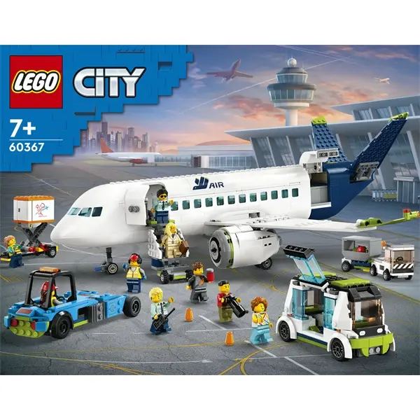 LEGO® City Utasszállító repülőgép 60367 – 3. kép