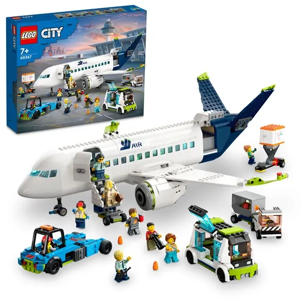 LEGO® City Utasszállító repülőgép 60367 – 4. kép