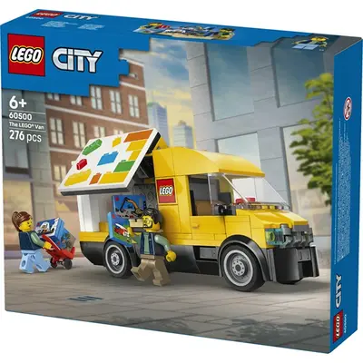 LEGO® City A LEGO furgon – Játéképítő-készlet gyerekeknek 60500 – 2. kép