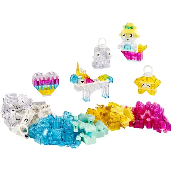 LEGO® Classic Átlátszó bűvös kockák, játék színes építőelemekkel 11040 – 5. kép