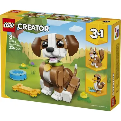 LEGO® Creator 3 az 1-ben Aranyos állatok: Játékos kiskutya 31382 – 2. kép