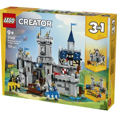 LEGO® Creator 3 az 1-ben Középkori lovagi vár, játékkészlet és építőjáték 31168 – 2. kép