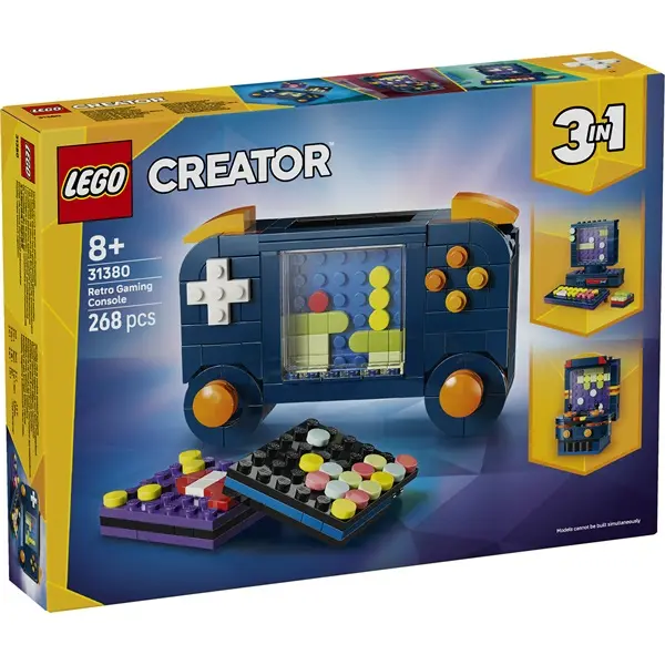 LEGO® Creator 3 az 1-ben Retró játékkonzol, építőjáték 31380