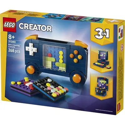LEGO® Creator 3 az 1-ben Retró játékkonzol, építőjáték 31380 – 2. kép