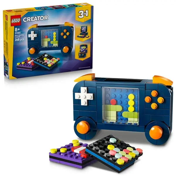LEGO® Creator 3 az 1-ben Retró játékkonzol, építőjáték 31380 – 4. kép
