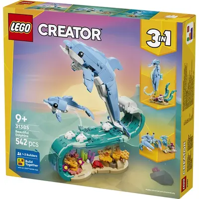 LEGO® Creator 3 az 1-ben Tengeri állatok: Csodálatos delfinek 31385 – 2. kép