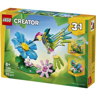 LEGO® Creator 3 az 1-ben Vadállatok: Színpompás kolibri, dekoráció 31384 – 2. kép