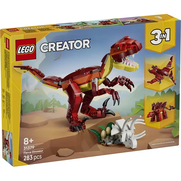 LEGO® Creator 3 az 1-ben Veszedelmes dinoszaurusz 31379