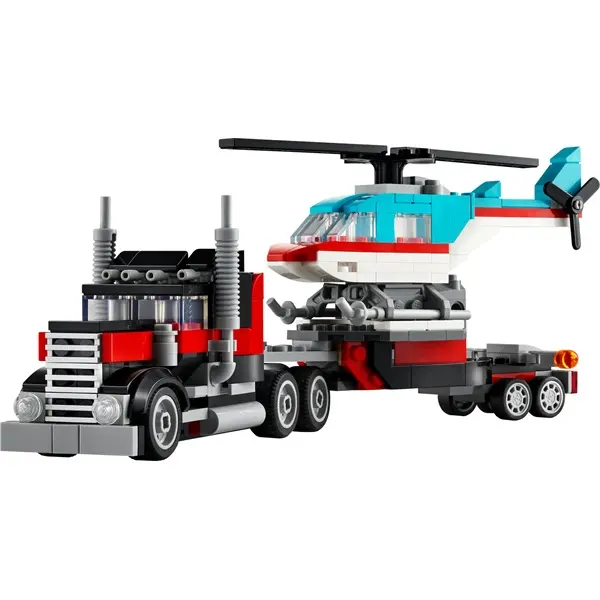 LEGO® Creator Platós teherautó és helikopter játék 31146 – 5. kép