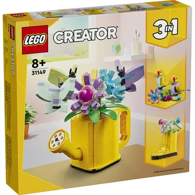 LEGO® Creator Virágok locsolókannában 3 az 1-ben játék 31149