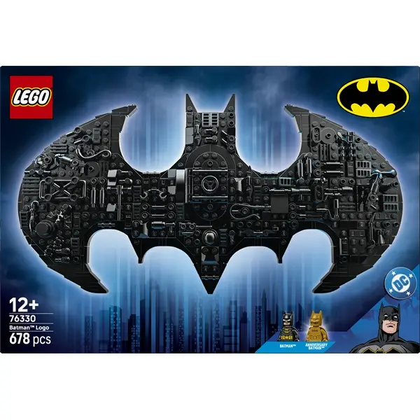 LEGO® DC Batman™: Batman logó, szuperhős építőjáték 76330 – 3. kép