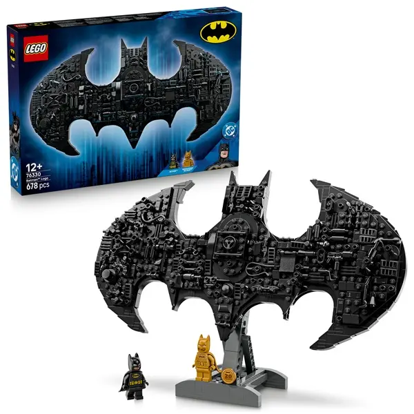 LEGO® DC Batman™: Batman logó, szuperhős építőjáték 76330 – 4. kép