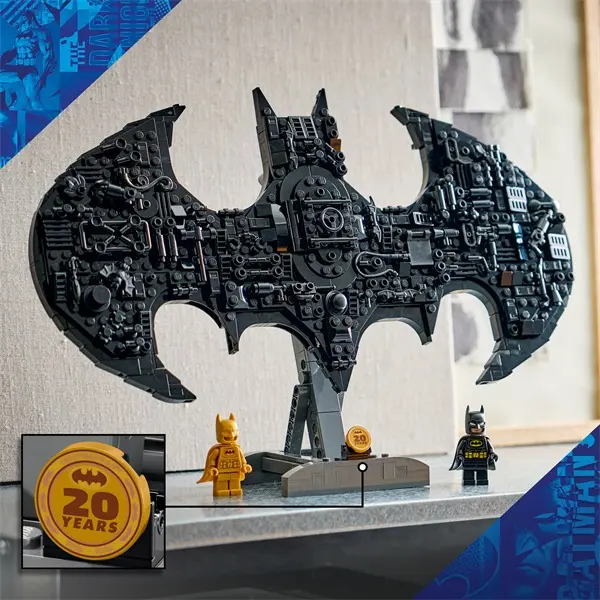 LEGO® DC Batman™: Batman logó, szuperhős építőjáték 76330 – 7. kép