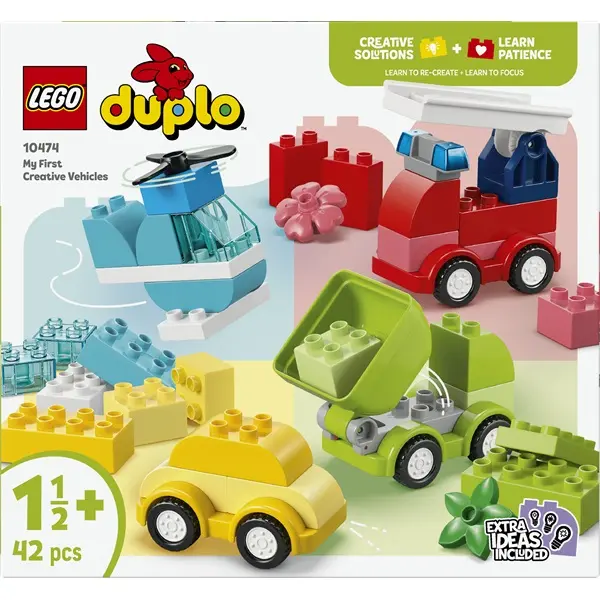 LEGO® DUPLO® Első készletek Kreatív járművek 10474 – 3. kép