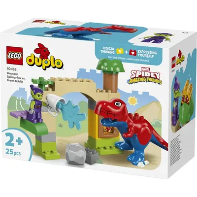 LEGO® DUPLO® Marvel Dinoszaurusz Spidey-Rex vs. Zöld Manó 10463 – 2. kép