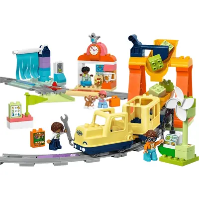 LEGO® DUPLO® Town Nagy interaktív vonat 10428