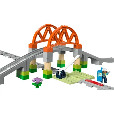 LEGO® DUPLO® Town Vasúti híd és sínek kiegészítő szett 10426