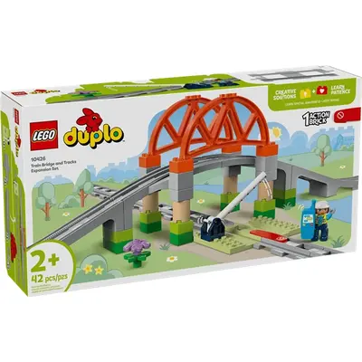 LEGO® DUPLO® Town Vasúti híd és sínek kiegészítő szett 10426 – 2. kép