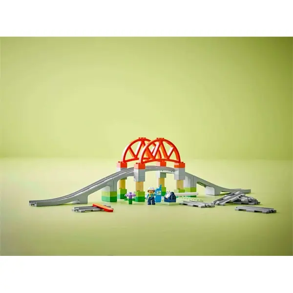LEGO® DUPLO® Town Vasúti híd és sínek kiegészítő szett 10426 – 5. kép