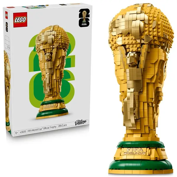 LEGO® Editions A FIFA labdarúgó-világbajnokság™ hivatalos trófeája 43020 – 4. kép