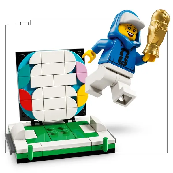 LEGO® Editions A FIFA labdarúgó-világbajnokság™ hivatalos trófeája 43020 – 5. kép