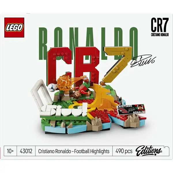 LEGO® Editions Cristiano Ronaldo – A futball legjobb pillanatai 43012 – 3. kép