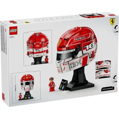 LEGO® Editions Scuderia Ferrari HP Charles Leclerc sisakja 43014