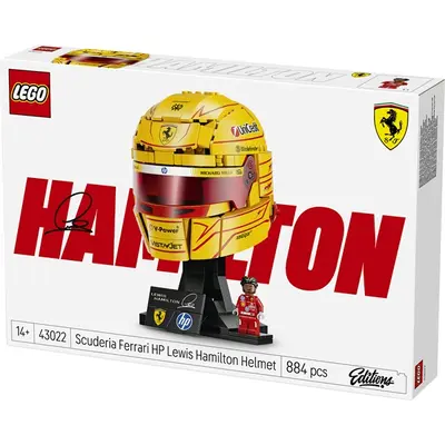 LEGO® Editions Scuderia Ferrari HP Lewis Hamilton sisakja 43022 – 2. kép