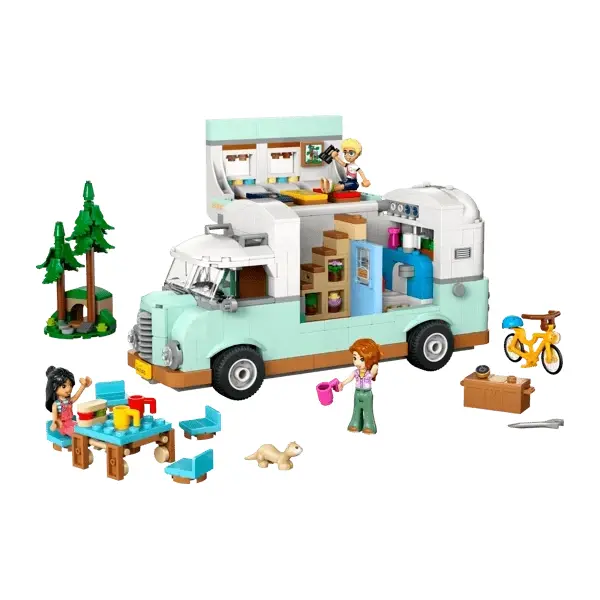LEGO® Friends Barátság lakóautós kaland, építőszett a vidám történetekhez 42663 – 3. kép