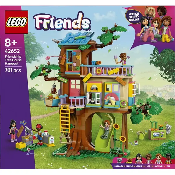 LEGO® Friends Barátság lombház találkahely, építőkészlet vidám történetekhez 42652 – 3. kép