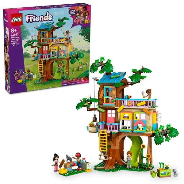 LEGO® Friends Barátság lombház találkahely, építőkészlet vidám történetekhez 42652 – 4. kép