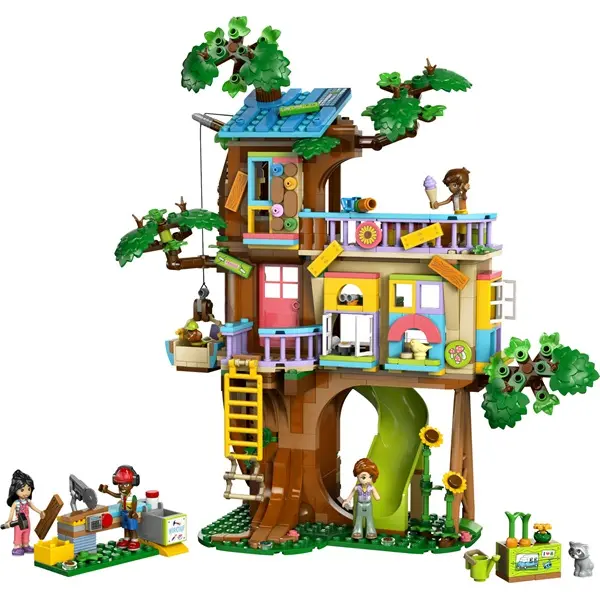 LEGO® Friends Barátság lombház találkahely, építőkészlet vidám történetekhez 42652 – 7. kép