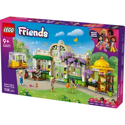 LEGO® Friends Botanikus kávéház és virágbolt, építőkészlet és történetmesélős játékszett 42671 – 2. kép