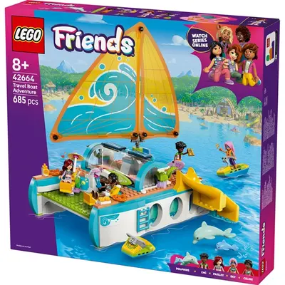 LEGO® Friends Hajós kirándulás és kaland, építőkészlet és történetmesélős játék 42664 – 2. kép
